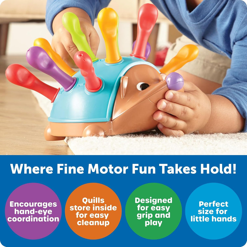 Spike the Fine Motor Hedgehog - Toddler Learning Toys, Fine Motor and Sensory Toys for Kids Ages 18+ Months, Montessori Toys